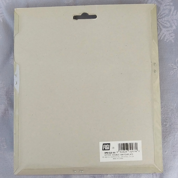 🎁 Switchplate Double - Office Nostalgic Light Switch Cover - Picture 5 of 5